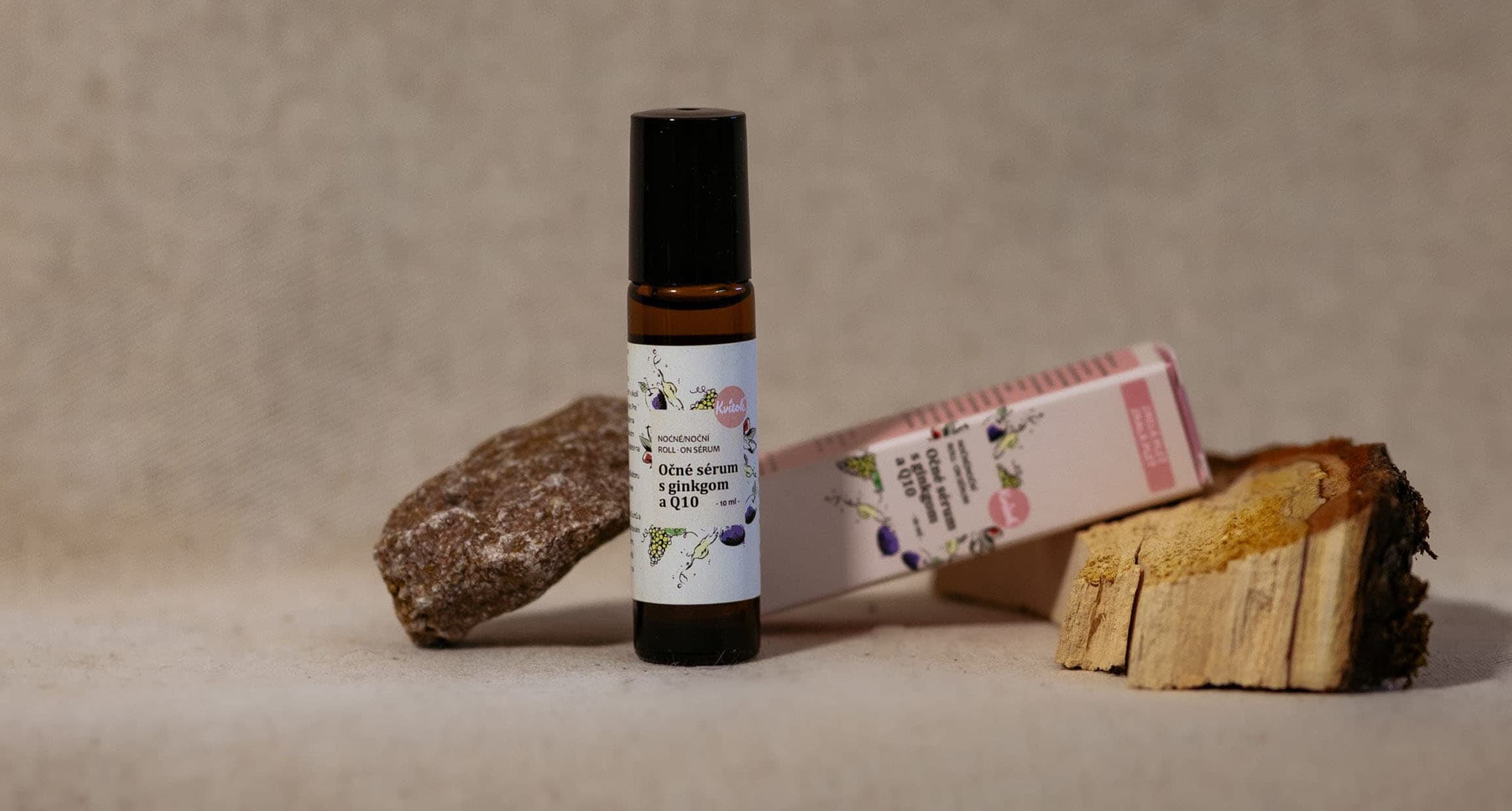Kvitok Očné Sérum s Ginkgom a Q10
